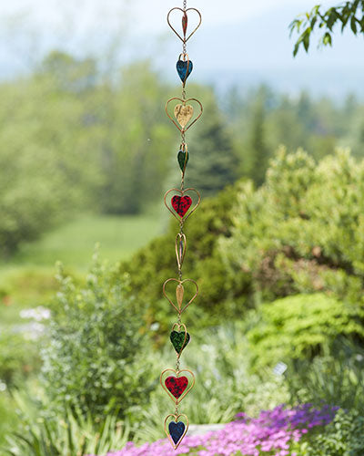 Multicolor Hearts Chain