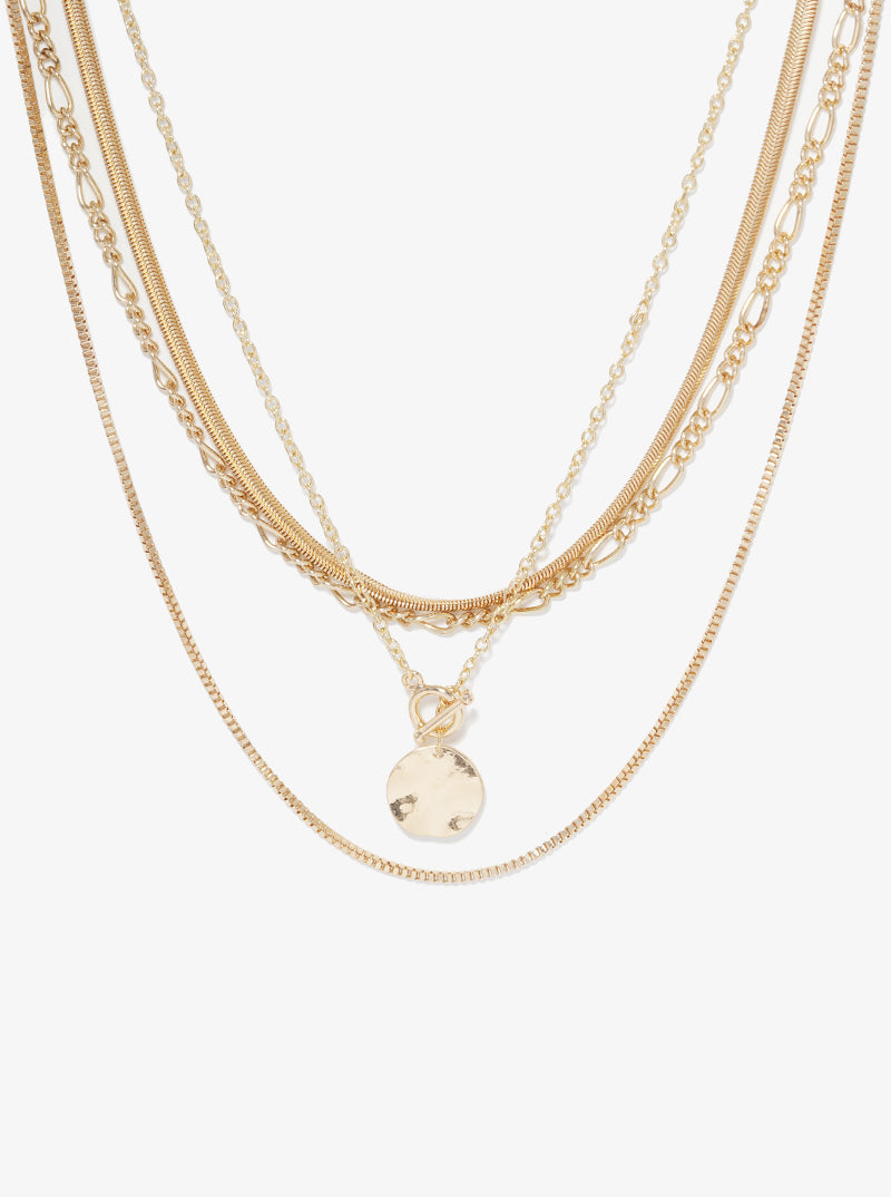 Metal Layer Necklace