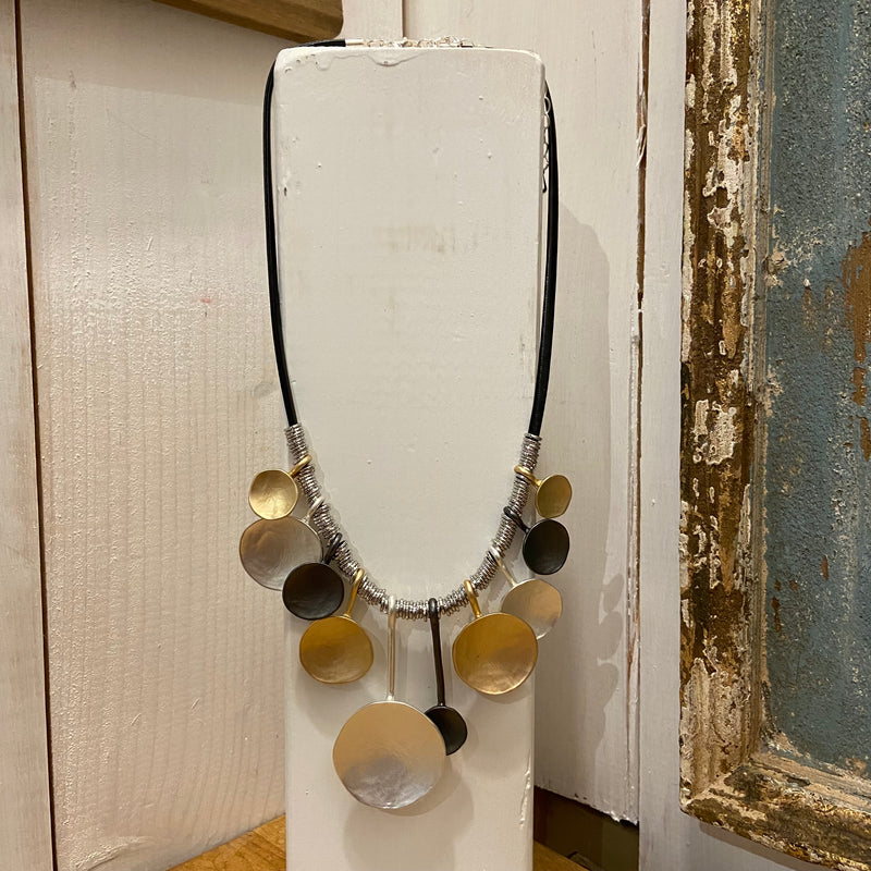 Multi Disk Necklace